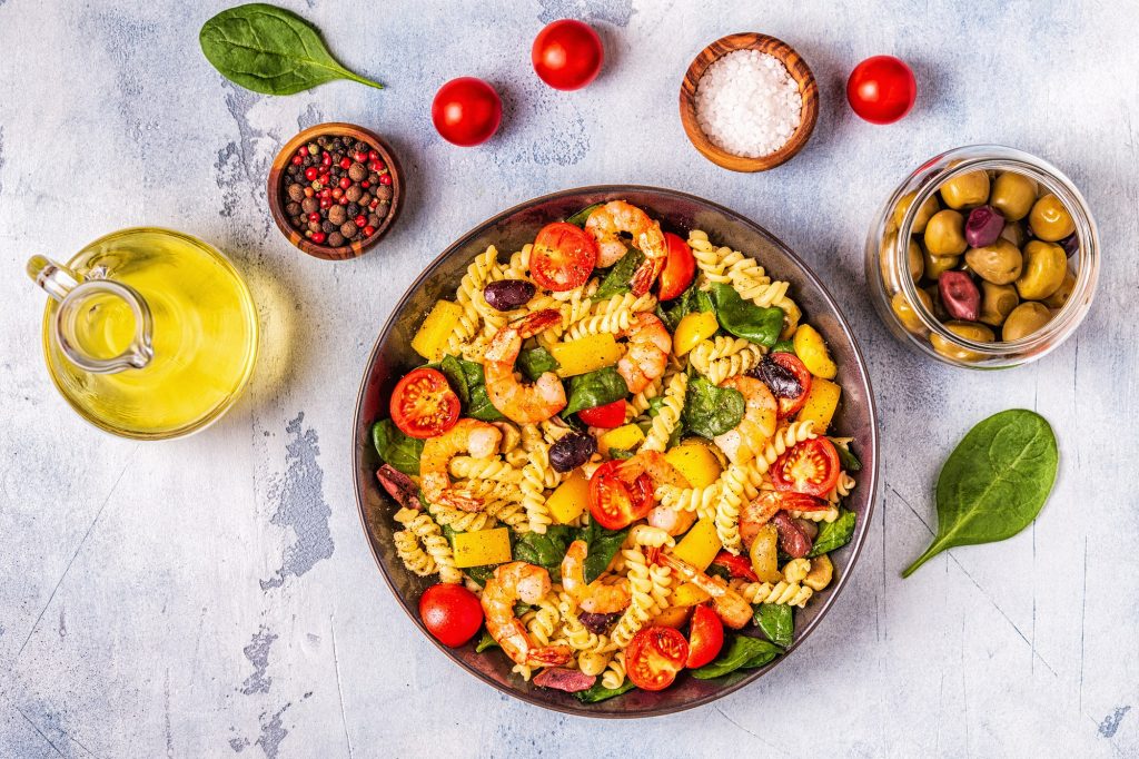 makarna salatası