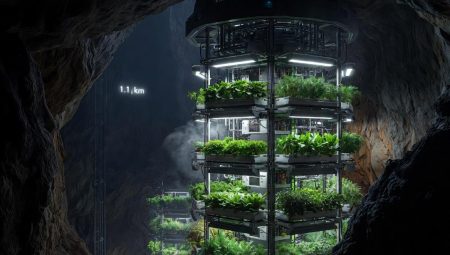 Yer altında tarım: Dünyanın en derin dikey çiftliği 1.1 km derinlikteki madende kuruluyor